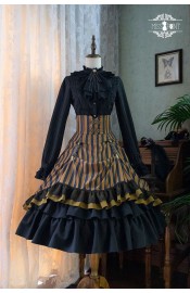 Miss Point Point Mansion High Waist Corset Skirt(Reservation/Full Payment Without Shipping)